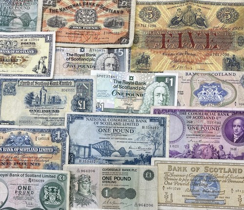 Schottische banknoten - schottische,