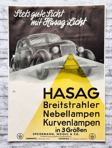 Hasag breitstrahler nebellampe - breitstrahler,