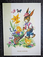Alte AK , Osterhase mit