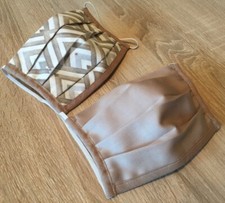 2 X Mund-und Nasenmaske,Gesichtsmaske/ Damen/ Baumwolle waschbar