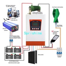 3000w hybrid mppt laderegler - hybrid,