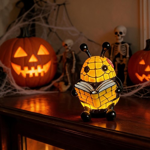 Harz biene lampe - biene, halloween