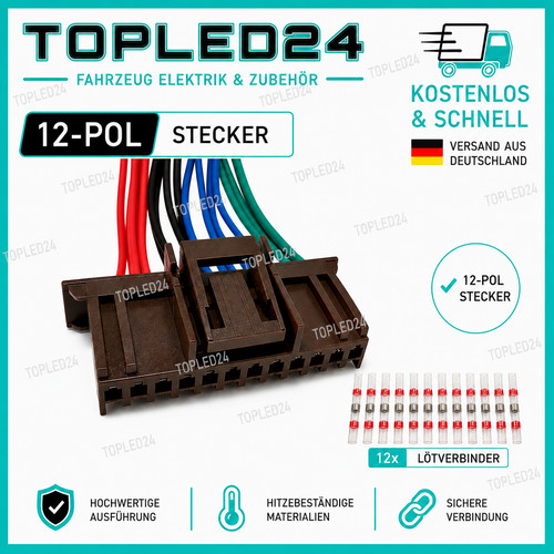 12pin stecker renault megane - stecker,