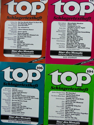 Top schlagertextheft hefte - schlagertextheft, 4