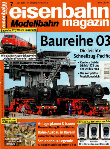 Eisenbahn modellbahn magazin - modellbahn,