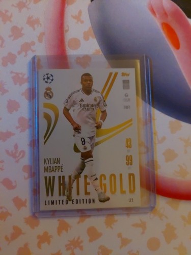 White gold kylian mbappe - white,