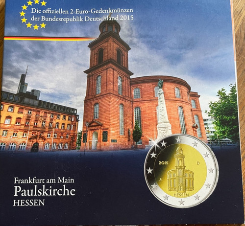 Mdm euro gedenkmünzenset - mdm, 2-euro-gedenkmünzenset