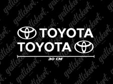 Aufkleber für toyota - 2x, cm