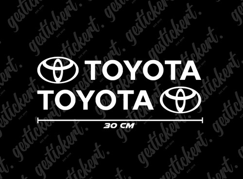 Aufkleber für toyota - 30,