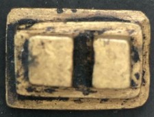 2-stufiges 22/15/9 mm Ashanti (Westafrika)  altes Goldgewicht Bronze / Messing ?