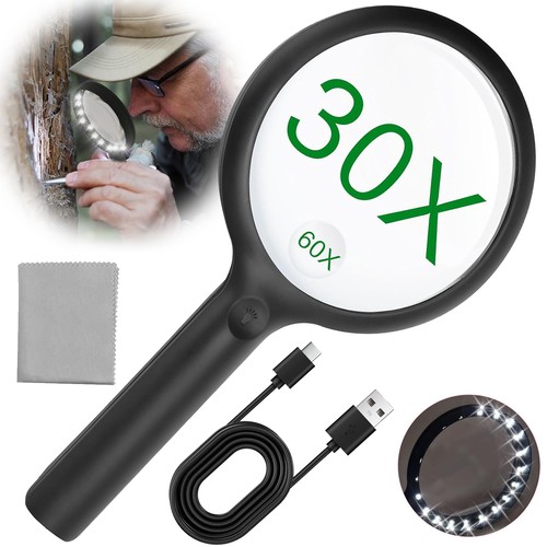 30x 60x lupe mit licht - 30x,
