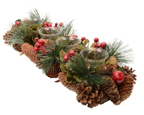 Adventsgesteck länglich