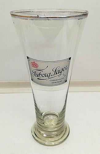 Schönes tuborg bierglas - tuborg,