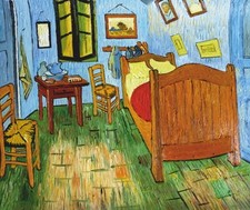 Van gogh schlafzimmer - van, gogh,