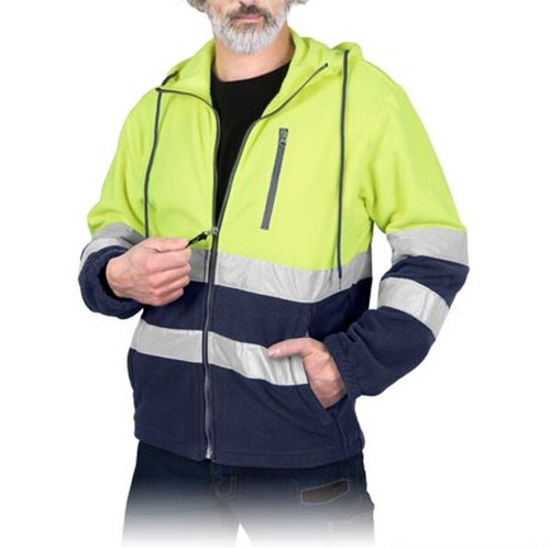 Warnschutzjacke fleecjacke - warnschutzjacke,
