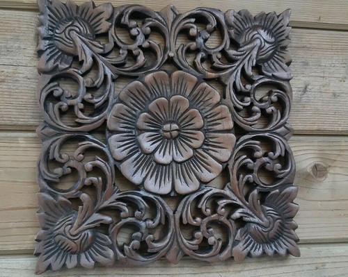 30cm holz wand relief - holz,