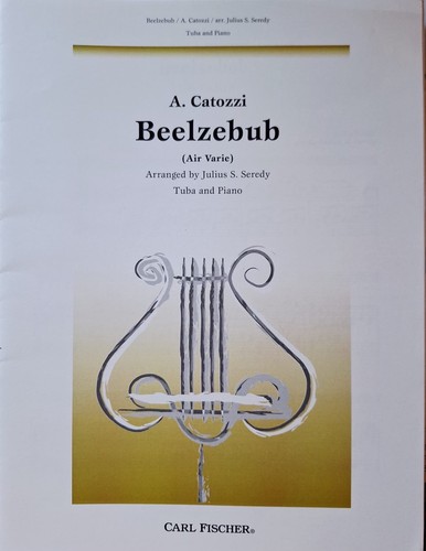Musiknoten beelzebub solo - beelzebub,