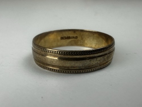 Ring gelbgold band 5 mm - ring,