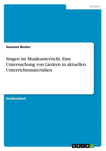Singen musikunterricht - im,