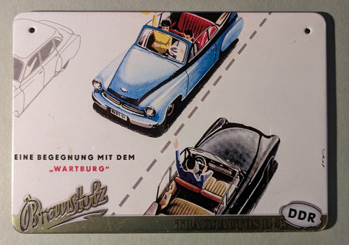 Wartburg 311 cabrio - cabrio, motiv