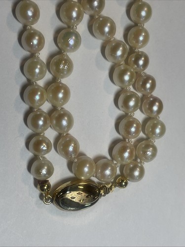Perlenkette collier akoya 6mm - perlenkette,