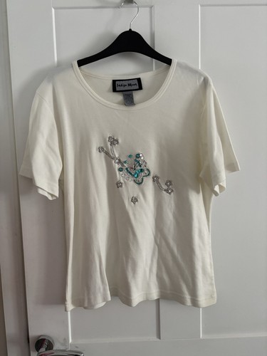 Indigo moon shirt - indigo, creme