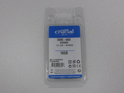 16gb ddr5 sodimm - 16gb, crucial