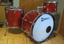 Vintage Hoshino Star Bollero pre Tama Schlagzeug 70s Shell set 22" - 12" - 16"