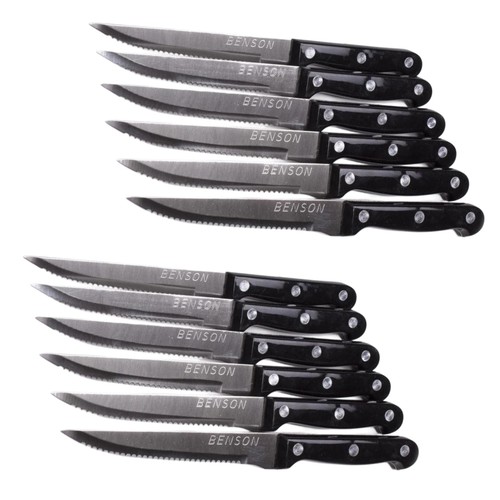 Steakmesser edelstahl - 12, x