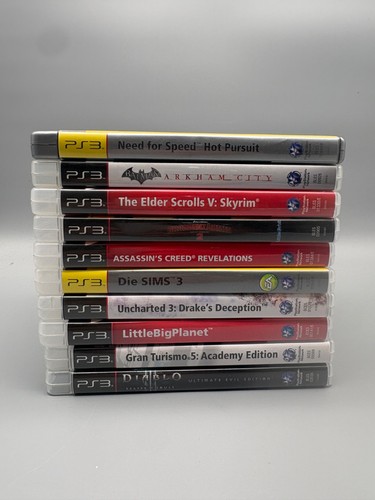 10x ps3 spiele sony - 10x, (sony