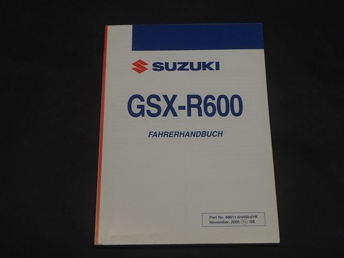 Suzuki gsx r600 gsxr 600 - suzuki,