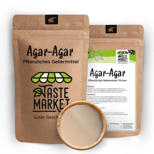 Agar pulver - agar, |