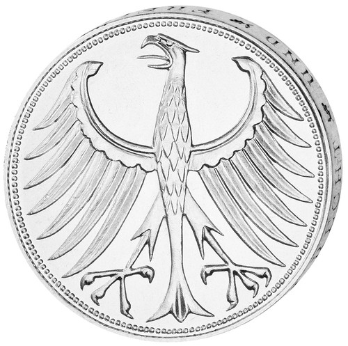 Münze silberadler der - -,