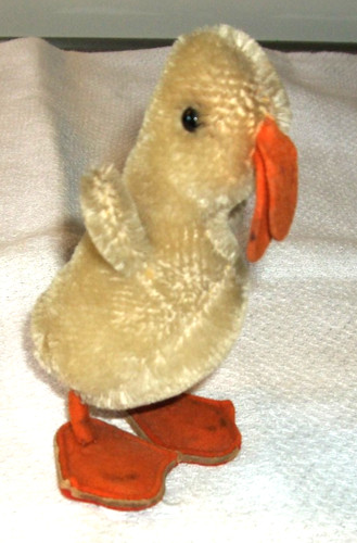 Steiff entenküken aus mohair - entenküken,