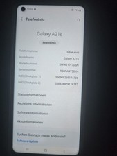 Samsung Galaxy A21s SM-A217F/DSN - 32GB - Schwarz (O2) (Dual-SIM)