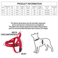 Hundegeschirr Brustgeschirr