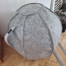 Fitnessball Sitzball Gymnastikball Filzhülle Sport Gesundheit