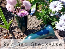 2x kleine Steckvase je 21cm