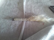 Kugelschreiber/Pailetten/Perle