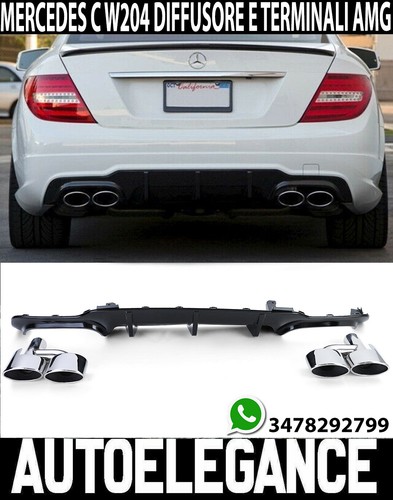 Diffusor amg unten stoßstange - diffusor,