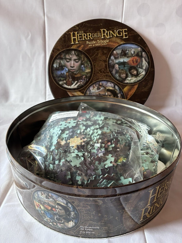 Herr der ringe puzzle trilogie - herr, puzzle-trilogie