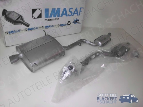Imasaf auspuffanlage komplett - auspuffanlage,