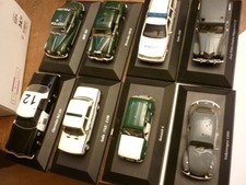 Modellautos Polizeiauto SAMMLUNG , 8 MODELLE . Atlas