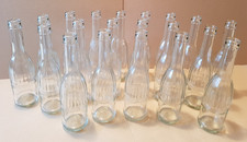 20 Dekoflaschen Riffelmuster Höhe 22cm basteln Blumenvase gravieren Dekoration