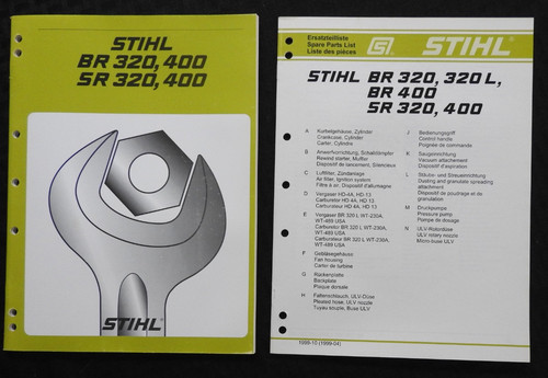 Echte stihl 320 400 - sr,