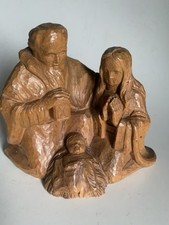 Antike Krippe Holzkrippe