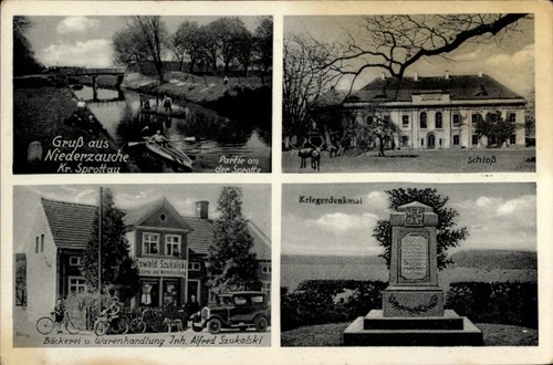 Nieder zauche schlesien - ak,
