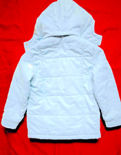 Jacke mit Kapuze hellblau