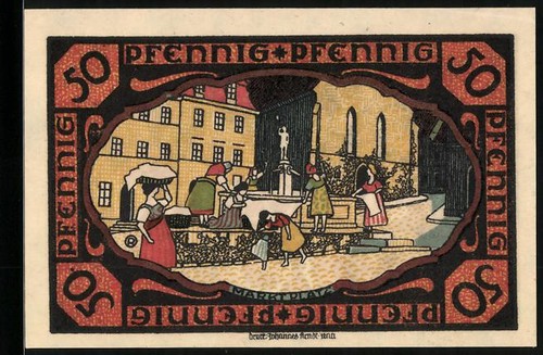 Notgeld pößneck pfennig - pößneck,,