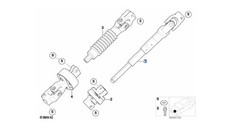 BMW Lenkspindel 325xi 330xi